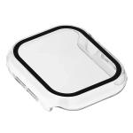 Carcasa cu protectie ecran BizonMobile Adamo compatibila cu Apple Watch 12 (42 mm), Transparent 8 - lerato.ro