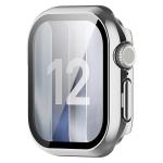 Carcasa cu protectie ecran BizonMobile Adamo compatibila cu Apple Watch 12 (42 mm), Silver 6 - lerato.ro