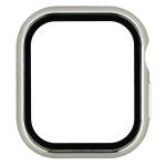 Carcasa cu protectie ecran BizonMobile Adamo compatibila cu Apple Watch 12 (42 mm), Silver 9 - lerato.ro