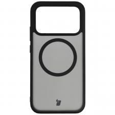 Carcasa Bizon MatteO cu MagSafe compatibila cu Xiaomi Poco F9 Pro, Negru