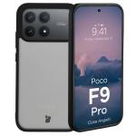 Carcasa Bizon Angelo compatibila cu Xiaomi Poco F9 Pro, Transparent / Negru 3 - lerato.ro