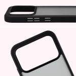 Carcasa Bizon Angelo compatibila cu Xiaomi Poco F9 Pro, Transparent / Negru 4 - lerato.ro