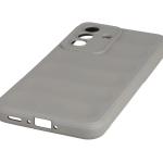 Kit protectie 2 in 1 BizonMobile, Carcasa Bizon Tur si Folie sticla securizata Bizon Glass Edge, compatibil cu Samsung Galaxy A37 5G, Light Grey 6 - lerato.ro