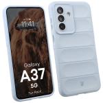 Kit protectie 2 in 1 BizonMobile, Carcasa Bizon Tur si Folie sticla securizata Bizon Glass Edge, compatibil cu Samsung Galaxy A37 5G, Light Blue 4 - lerato.ro