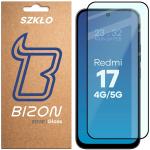 Folie sticla securizata Bizon Glass Edge compatibila cu Xiaomi Redmi 17 4G / 5G, Negru 2 - lerato.ro