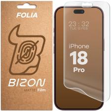 Folie protectie Bizon Film Matte compatibila cu iPhone 18 Pro, Transparent