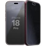 Folie sticla hibird Bizon Hybrid Shadow Privacy compatibila cu iPhone 18 Pro, Negru 7 - lerato.ro
