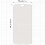 Set 2 folii protectie Bizon Film Matte Duo compatibile cu iPhone 18 Pro Max, Transparent 3 - lerato.ro