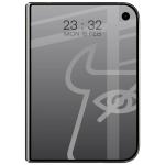 Set 2 folii sticla securizata Bizon Glass Edge Shadow Duo Privacy compatibile cu iPhone Duo, Negru 4 - lerato.ro