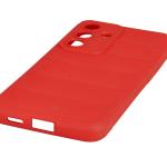 Kit protectie 2 in 1 BizonMobile, Carcasa Bizon Tur si Folie sticla securizata Bizon Glass Edge, compatibil cu Samsung Galaxy S26 FE / S25 FE, Rosu 5 - lerato.ro