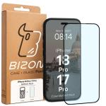 Kit protectie 2 in 1 BizonMobile, Carcasa Bizon MatteO si Folie sticla securizata Bizon Glass Edge, compatibil cu iPhone 18 Pro / 17 Pro, Negru 10 - lerato.ro