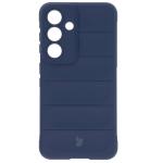 Kit protectie 2 in 1 BizonMobile, Carcasa Bizon Tur si Folie sticla securizata Bizon Glass Edge, compatibil cu Samsung Galaxy S25, Dark Blue 3 - lerato.ro