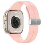 Curea Bizon Strap Watch Silicone compatibila cu Apple Watch 8/9/10/11/12/SE/Ultra, 44/45/46/49mm, Roz 5 - lerato.ro