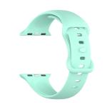 Curea din Bizon Strap Watch Silicone compatibila cu Apple Watch 38/40/41/42 mm, Mint 4 - lerato.ro
