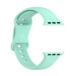 Curea din Bizon Strap Watch Silicone compatibila cu Apple Watch 38/40/41/42 mm, Mint 6 - lerato.ro