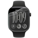 Set 3 folii de protectie Bizon HydroFlex compatibile cu Apple Watch 12 (46 mm), Transparent 3 - lerato.ro