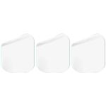 Set 3 folii de protectie Bizon HydroFlex compatibile cu Apple Watch 12 (46 mm), Transparent 4 - lerato.ro