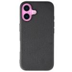 Carcasa Bizon CarbO cu MagSafe si Wrist Strap compatibila cu iPhone 16, Negru 3 - lerato.ro