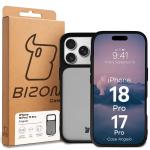 Carcasa Bizon Angelo compatibila cu iPhone 18 Pro / 17 Pro, Transparent / Negru 7 - lerato.ro
