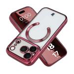 Carcasa cu protectie pentru camera Bizon GuardO cu MagSafe compatibila cu iPhone 18 Pro / 17 Pro, Transparent / Mov 3 - lerato.ro