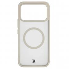 Carcasa Bizon MatteO cu MagSafe compatibila cu Xiaomi Poco F9 Ultra, Bej