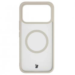 Carcasa Bizon MatteO cu MagSafe compatibila cu Xiaomi Poco F9 Ultra, Bej