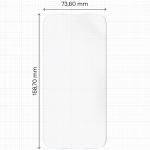 Folie protectie Bizon Film Hydrogel compatibila cu Xiaomi Poco F9 Ultra, Transparent 3 - lerato.ro