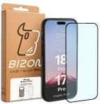 Kit protectie 2 in 1 BizonMobile, Carcasa Bizon Angelo si Folie sticla securizata Bizon Glass Edge, compatibil cu iPhone 18 Pro / 17 Pro, Negru 9 - lerato.ro