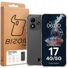 Carcasa Bizon Salpa compatibila cu Xiaomi Redmi Note 17 4G / 5G, Transparent