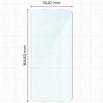 Set protectie 4in1 Bizon Glass Clear Pack, 3 folii sticla ecran + 1 folie sticla camera foto, compatibil cu Xiaomi Redmi Note 17, Transparent 3 - lerato.ro