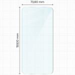 Set protectie 4in1 Bizon Glass Clear Pack, 3 folii sticla ecran + 1 folie sticla camera foto, compatibil cu Xiaomi Redmi Note 17 Pro, Transparent 3 - lerato.ro