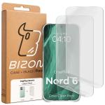 Kit protectie 3 in 1 BizonMobile Clear Pack, Carcasa Bizon Salpa + 2 folii sticla Bizon Glass Clear, compatibil cu OnePlus Nord 6, Transparent 10 - lerato.ro