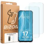 Kit protectie 3 in 1 BizonMobile Clear Pack, Carcasa Bizon Salpa si 2 folii sticla Bizon Glass Clear, compatibil cu Xiaomi Redmi 17 4G / 5G, Transparent 10 - lerato.ro