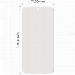 Set 2 folii protectie Bizon Eplikator Film Matte compatibile cu Xiaomi Poco X8 Pro Max, Transparent 3 - lerato.ro