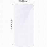 Set 2 folii protectie Bizon Eplikator Hybrid Mule compatibile cu Xiaomi Poco X8 Pro Max, Transparent 3 - lerato.ro