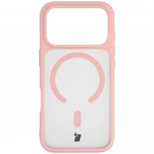 Huse si carcase iPhone 17 Pro, Husa Bizon MatteO cu MagSafe compatibila cu iPhone 18 Pro / 17 Pro, Roz, lerato.ro
