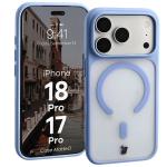 Husa Bizon MatteO cu MagSafe compatibila cu iPhone 18 Pro / 17 Pro, Light Blue 3 - lerato.ro