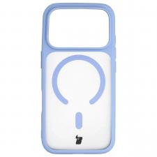 Huse si carcase iPhone 17 Pro, Husa Bizon MatteO cu MagSafe compatibila cu iPhone 18 Pro / 17 Pro, Light Blue, lerato.ro