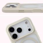 Husa Bizon MatteO cu MagSafe compatibila cu iPhone 18 Pro Max / 17 Pro Max, Bej 5 - lerato.ro