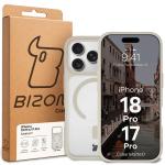 Husa Bizon MatteO cu MagSafe compatibila cu iPhone 18 Pro / 17 Pro, Bej 8 - lerato.ro