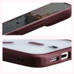 Kit protectie 2 in 1 BizonMobile, Carcasa Bizon MatteO si Folie sticla securizata Bizon Glass Edge, compatibil cu iPhone 18 Pro / 17 Pro, Burgundy 7 - lerato.ro