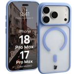 Husa Bizon MatteO cu MagSafe compatibila cu iPhone 18 Pro Max / 17 Pro Max, Light Blue 3 - lerato.ro