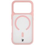 Kit protectie 2 in 1 BizonMobile, Carcasa Bizon MatteO si Folie sticla securizata Bizon Glass Edge, compatibil cu iPhone 18 Pro / 17 Pro, Roz 2 - lerato.ro