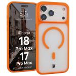 Husa Bizon MatteO cu MagSafe compatibila cu iPhone 18 Pro Max / 17 Pro Max, Portocaliu 3 - lerato.ro