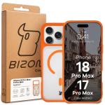 Husa Bizon MatteO cu MagSafe compatibila cu iPhone 18 Pro Max / 17 Pro Max, Portocaliu 8 - lerato.ro