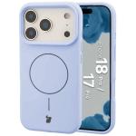 Carcasa Bizon Soft compatibila cu iPhone 18 Pro / 17 Pro, Albastru 3 - lerato.ro