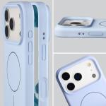 Carcasa Bizon Soft compatibila cu iPhone 18 Pro / 17 Pro, Albastru 7 - lerato.ro