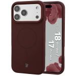 Carcasa Bizon Soft cu MagSafe compatibila cu iPhone 18 Pro Max / 17 Pro Max, Burgundy 3 - lerato.ro