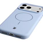 Carcasa Bizon Soft cu MagSafe compatibila cu iPhone 18 Pro Max / 17 Pro Max, Light Blue 4 - lerato.ro