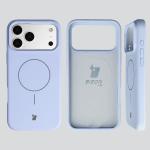 Carcasa Bizon Soft cu MagSafe compatibila cu iPhone 18 Pro Max / 17 Pro Max, Light Blue 6 - lerato.ro